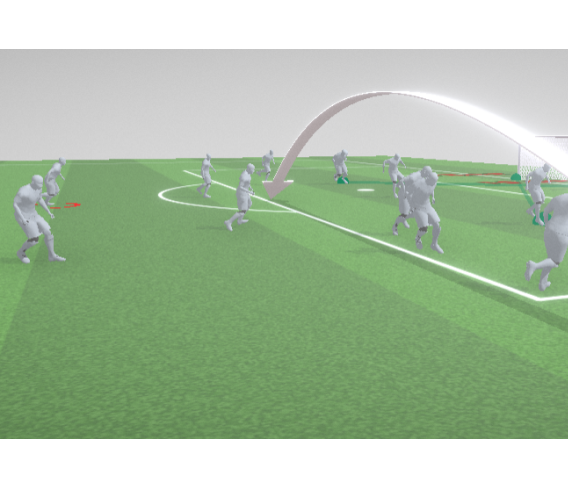 Replaygram 3D tactical analysis view